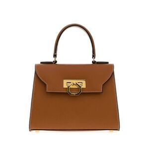 Carbotti Women Camel Leather Erika Handbag